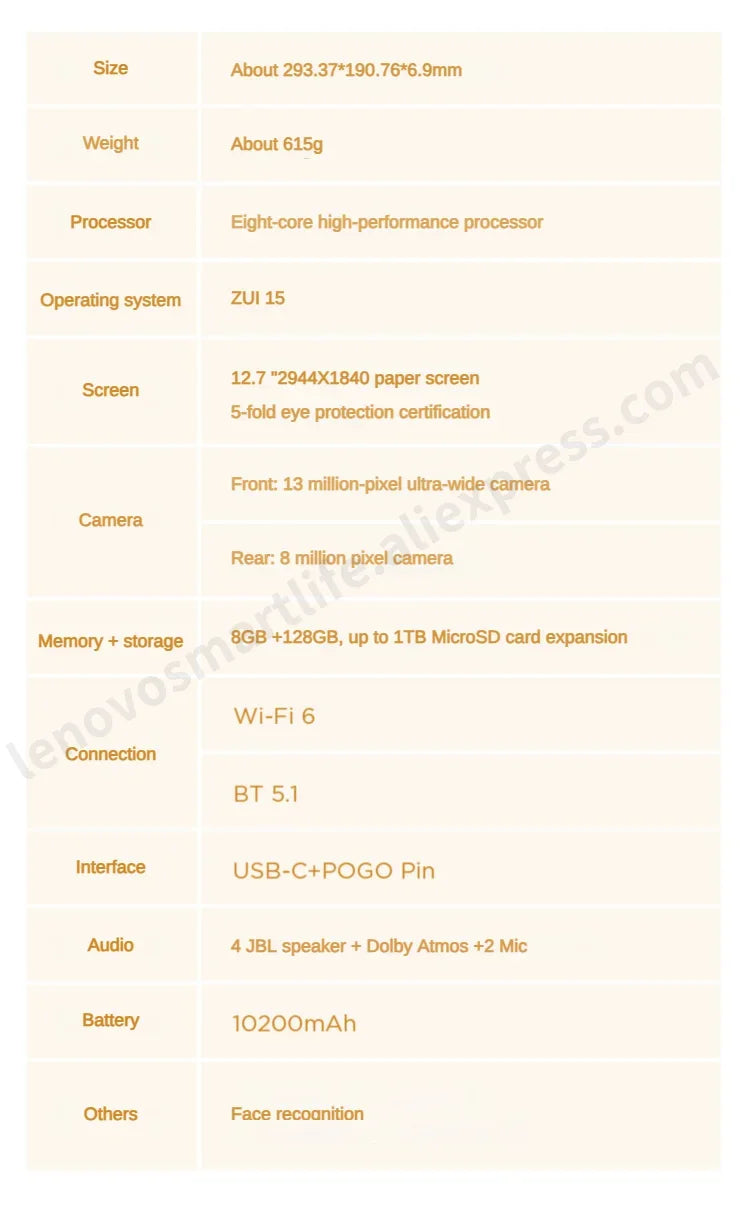 Global Rom Lenovo Xiaoxin Pad Plus 12.7 Inch with Matte Display Natural Light Anti-glare Paper Large Comfortable Visual 60hz