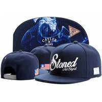 Snapback Hats for Men Hip Hop Style Hats Solid Baseball Hats Adjustable Snapback Cap Flat Brim Baseball Caps