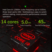 16.1 Inch Gaming Laptop Computer RTX4050 6G Intel Core i9-13900H i5-12450H windows11 por Max 64GB 2*DDR5 2*M.2 NVME 4TB SSD WiFi