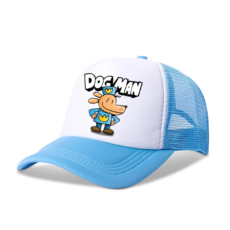 Dog Man Universal Casual Cap Summer Baseball Polyester Hat Adjustable Truck Driver Children Cartoon Peripheral Item Adult Action