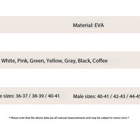 Fashion Men's Summer Ligtweight EVA Indoor Home Sandals Slippers Shoes Men Slippers Outdoor Students Women Comfortable Slides