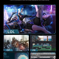 15.6" Ultra Slim Intel Core i7 6500U Laptop Computer Windows 11 16GB DDR4 1TB SSD Notebook PC Fingerprint Unlock Gaming Laptops