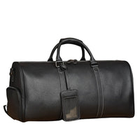 PHILI BULL Leather Men's Bags Vintage Travel  Duffle Bag Weekend Bag  Handbags  Messenger Bags Luggage Bag With Shoe Compartment