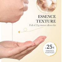 10pcs SADOER 24K Gold Vitamin C Hyaluronic Acid Face Mask Facial Moisturizing Firming Hydrating Facial Masks Skin Care Products