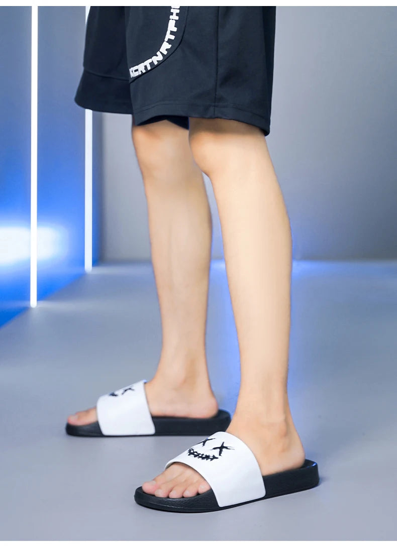 Summer Men's Slippers Shoes Man Soft Slides Non-slip Casual Indoor Outdoor EVA Sandals Beach Garden Fashion For youngster