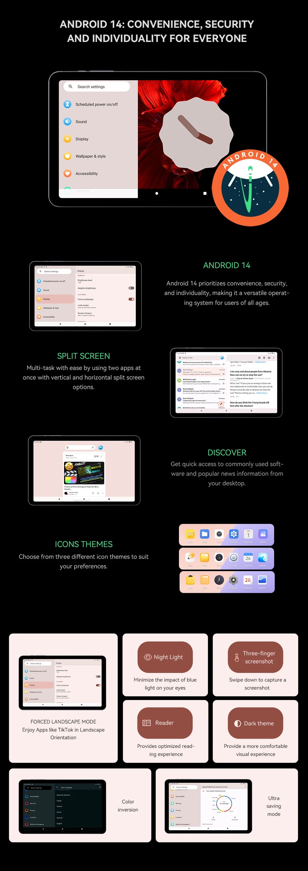 Alldocube iPlay50 2024 10.4 2000*1200 Tablet UNISOC T618 Octa Core Android 14 6GB RAM 128GB ROM Netflix L1 4G Dual SIM Card