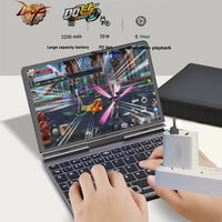 12th Gen Mini Gaming Laptop Intel Alder Lake N100 8 Inch Touch Screen 12G DDR5 Windows 11 Notebook Tablet PC 2 in 1 WiFi6