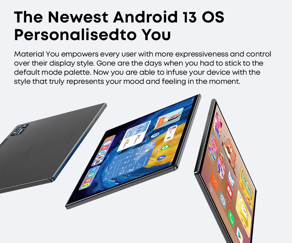 CHUWI Hi10X Pro Tablet 4G LTE Android 13 Widevine L1 10.1" IPS Core Unisoc T606 4GB RAM 128GB ROM Tablets 2.4G/5G Wifi 7000Mah