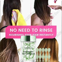 Hair Vitamin Capsule Keratin Oil Restore Soft Smooth Shiny Hair Care Nourish Repair Hair Damaged Splitting Treatment Products