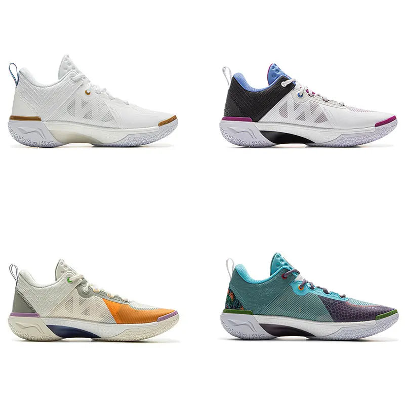 Li-Ning Men's WADE SHADOW 6V2 On Court Basketball Shoes BOOM Cushion Wearable Sport Shoes LiNing Stable Support Sneakers ABPV021