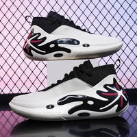 High-quality Men Basketball Shoes for Women Leather Basketball Sneakers Men Outdoor Rubber Anti Slip Sports Training Shoes Male