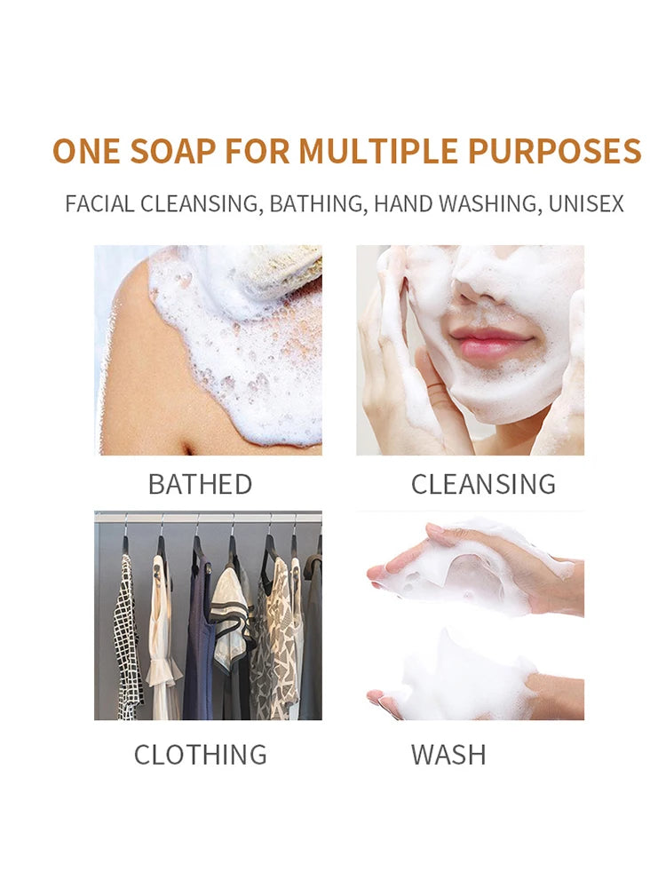 5Pack Kojic Acid Soap Rich in Lemon Kojic Acid for Rough Skin Vitamin C & Papaya Extract Included Dull Skin Improvement