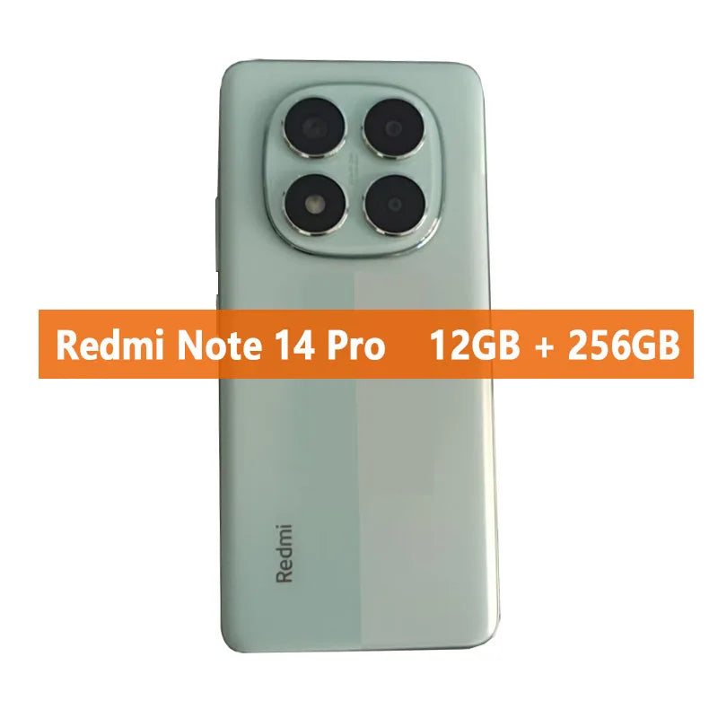 Original Xiaomi Redmi Note 14 Pro 5G MTK Dimensity 7300 Ultra 50MP OIS Camera 5500mAh 6.67" 120Hz Display Smartphone CN Version