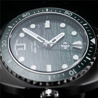 2025 New IXDAO IPOSE Automatic Mechanical Men Watch JD-X07S Dragon Scale Pattern Watch Stainless Steel BWG-9 Diving reloj hombre