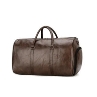 Travel Bag For Men Pu Leather Shoulder Bag Big Capacity Tote Bags For Women Fashion New Duffle Crossbody Bag Sports Pack luggage