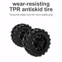 Rc Car Racing with Light 20KM/H 2.4G High-Speed Remote Control Car Vehicle Pickup Truck Off-Road Climbing RC Toys for Kids Gift