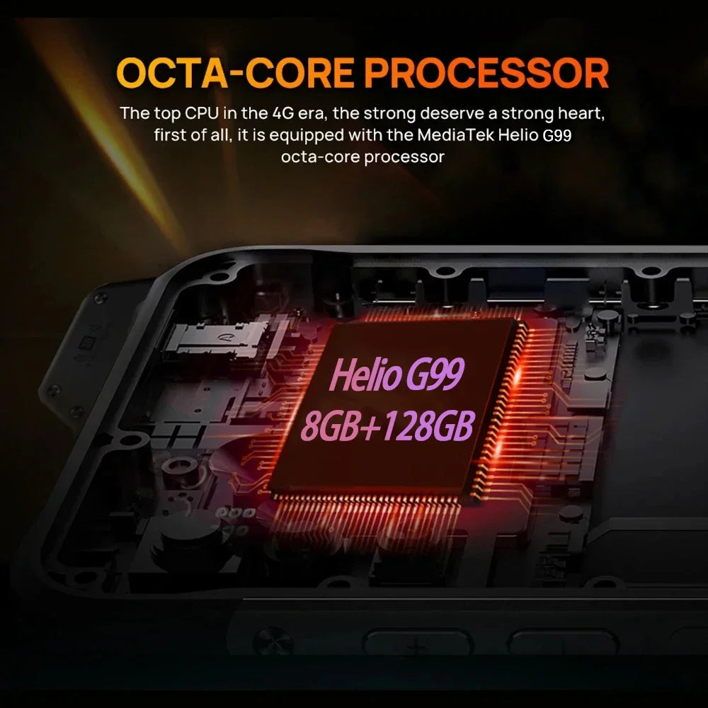 UNIWA W999 ATEX Explosion Rugged Smartphone Waterproof Walkie Talkie Helio G99 8GB+128GB 6.3“ FHD 4400mAh  Andriod 13 Cell Phone