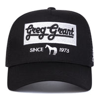 Unisex SINCE 1973 Letter Embroidery Baseball Net Caps Spring and Summer Outdoor Adjustable Casual Hats Hip Hop Hat Sunscreen Hat