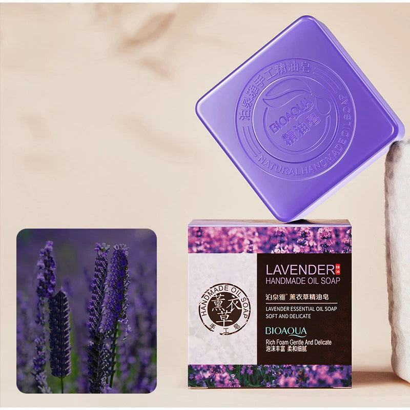 100g Bamboo Charcoal Handmade Soap Skin Moisturizing Deep Cleansing Oil Control Blackhead Remover Face Wash Hair Bath Skin Care