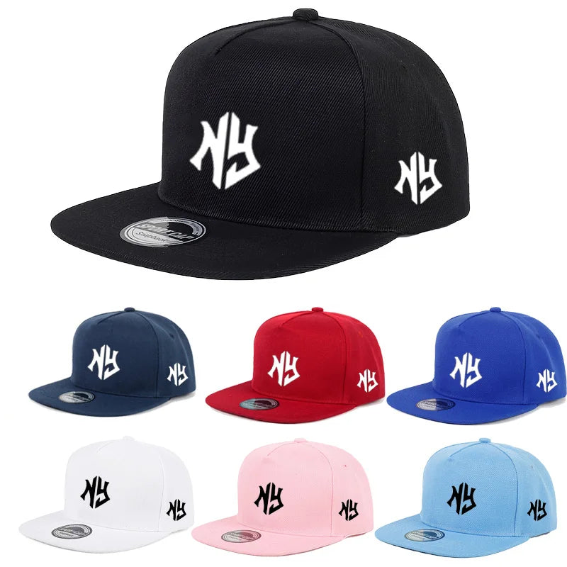 1PC NA printed adjustable baseball cap - Street style hip-hop cap, comfortable all year round, casual headwear