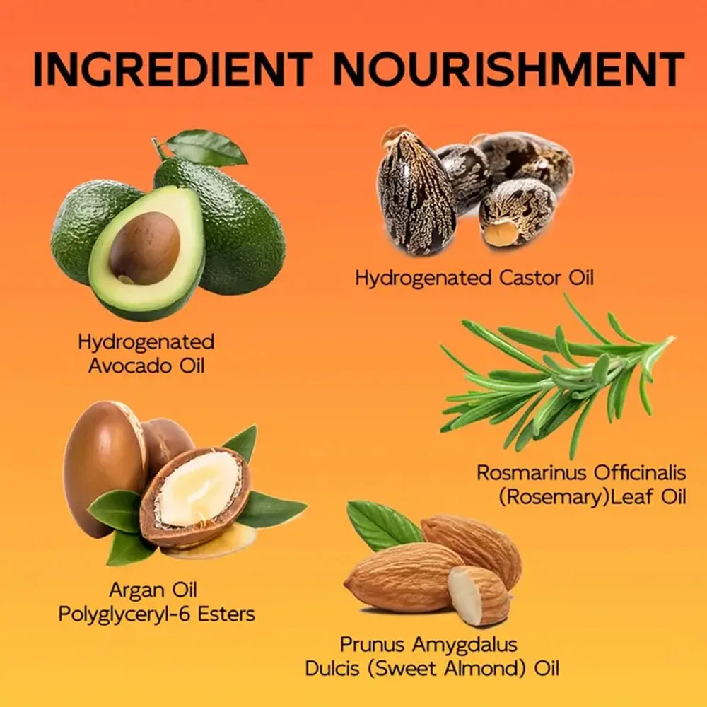 Black Castor Oil Curl Defining Cream Non-stick Hydrates & eliminates frizz, Hair-Smoothing Anti-Frizz Cream to Define 40/70g hot