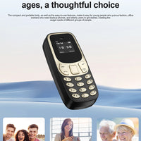 SERVO BM10 4G Mini Button Function Phone Speed Dial Auto Call Recorder Blacklist 2 SIM Small Mobile Phone Multilingual 2025 New