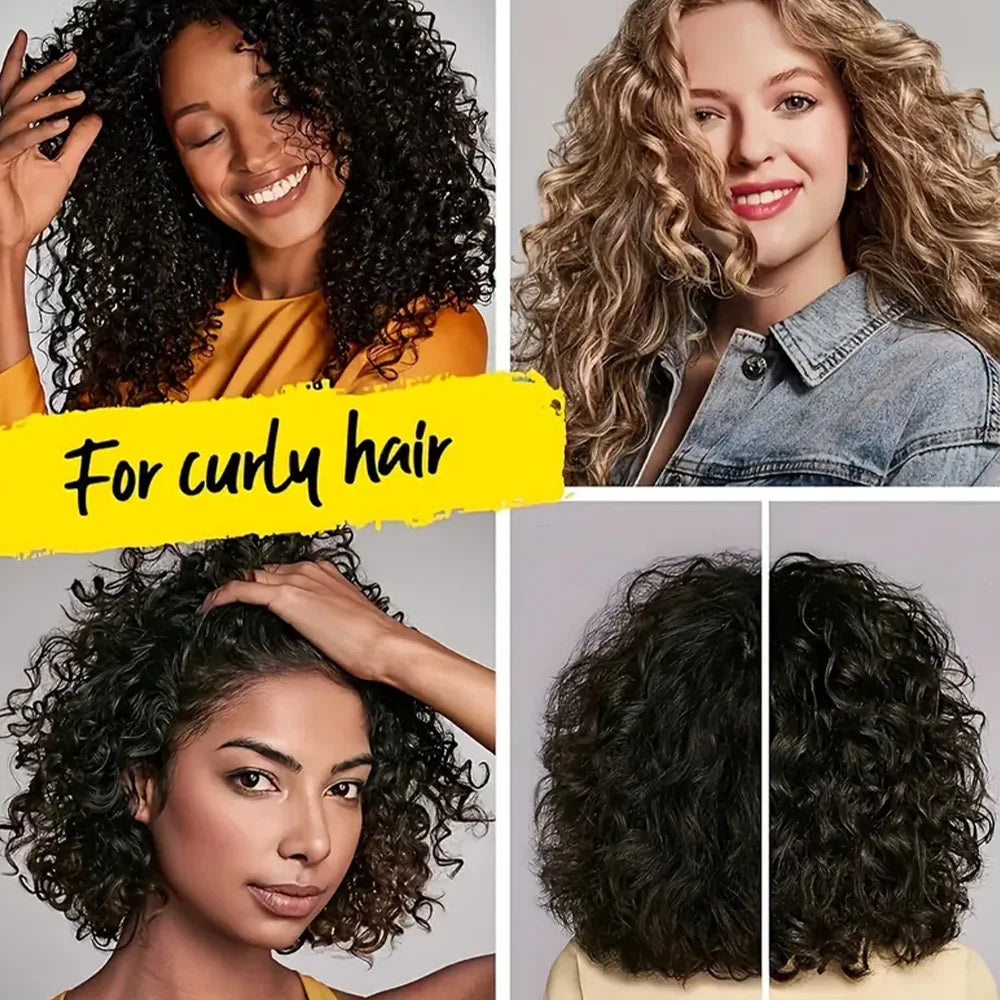 Keratin Curl Defining Cream 5 Seconds Repair Hair Soft Smooth Shiny Deep Moisturize Conditioner for Dry Damaged Hair All Hair