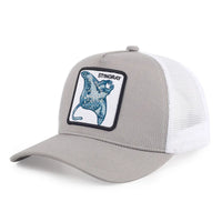 2025 New Design Animal Baseball Cap Good Quality Embroidery Fish Bird Turtle Visor Hats Sun Protection Mesh Hats