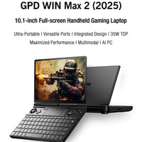 GPD 2025 WIN Max 2 32GB RAM 1TB 2TB SSD Hard Disk CPU AMD 8840U AI9 HX370 Processor  Gaming Laptop Mini PC Notebook LPDDR 5