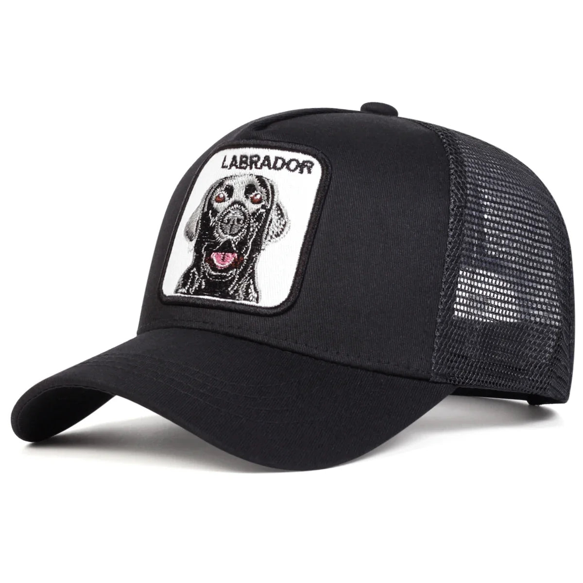 Unisex LABRADOR Dog Embroidery Baseball Net Caps Spring and Summer Outdoor Adjustable Casual Hats Sunscreen Hat Sports Cap