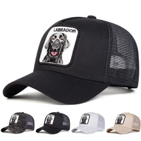 Unisex LABRADOR Dog Embroidery Baseball Net Caps Spring and Summer Outdoor Adjustable Casual Hats Sunscreen Hat Sports Cap