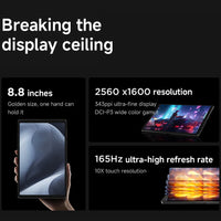 CN Version Lenovo LEGION Y700 2025 Gaming Tablet Game Mode Snapdragon 8 Gen 3 8.8" 165Hz Display 6550mAh Battery 68W Charging 13MP Camera