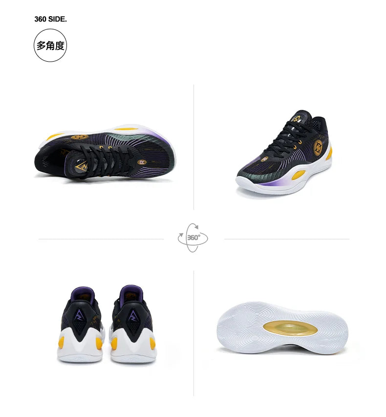 RIGORER AR1 Austin Rivers Basketball Shoes Men Low top Wear-resistant Non-slip Professional Actual Combat Cushion Sport Sneakers