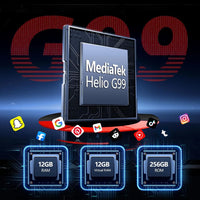 CUBOT KingKong AX Rugged Unlocked-Android14/MTK G99/24G RAM+256G ROM Dual SIM/6.58"&1.32"DualScreen/100MP/IP68 IP69K/33W/GPS/NFC