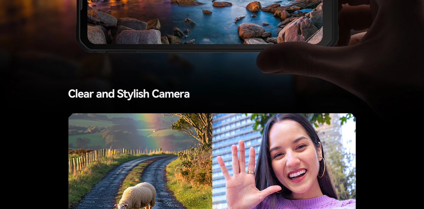 IIIF150 B3C Rugged Smartphone Dual Display 16GB 256GB 50MP Camera 10800mAh Android 14 Ultra-Thin Rugged Phone Global Version