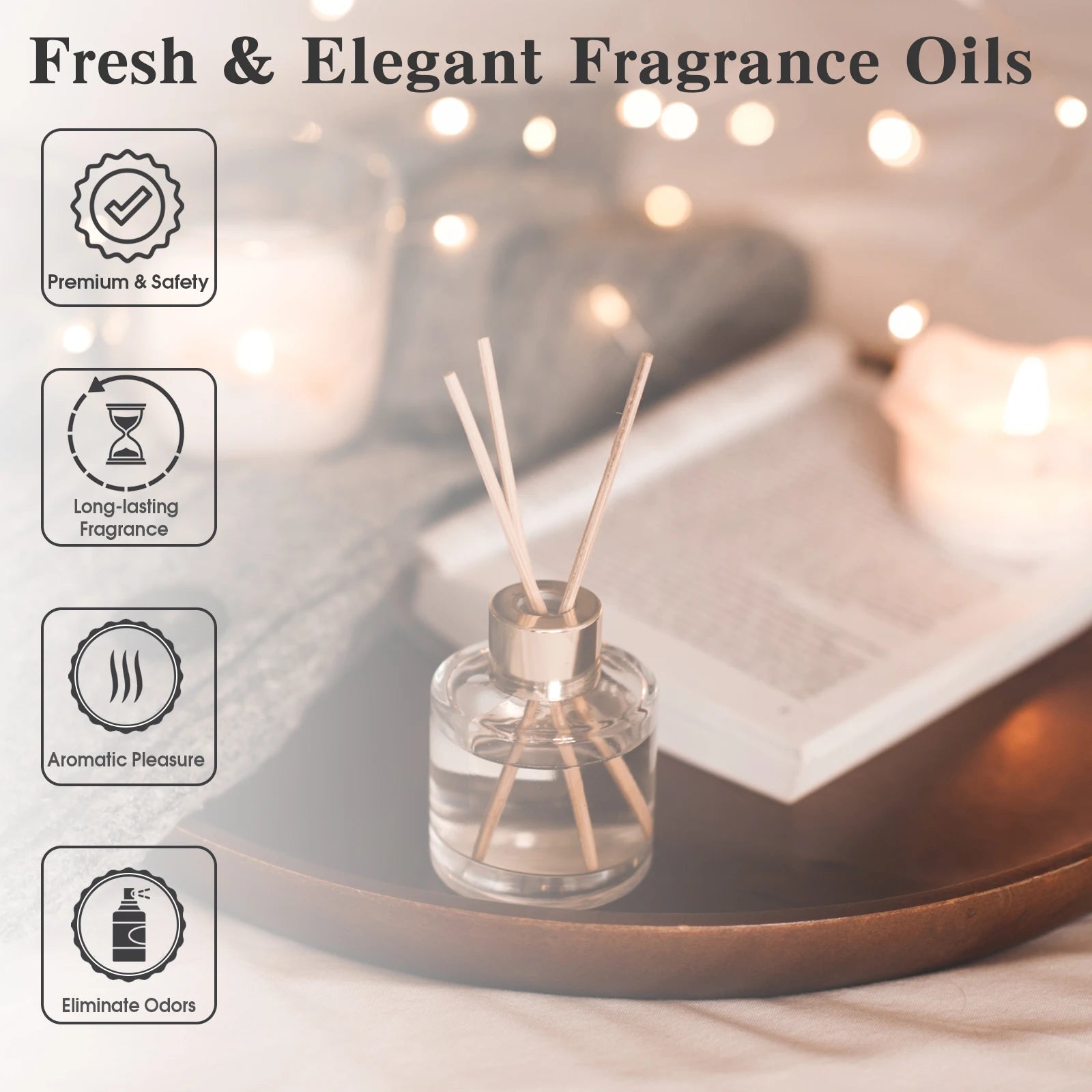 PHATOIL 100ml Aroma Fragrance Oil Fresh Linen Bubble Gum Baby Powder Angel Aromatherapy Essential Oils For Skin Candle Making