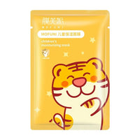 1/5pcs Cartoon Facial Mask For Children Deep Hydrating Sheet Mask Moisturizing Skincare Tiger Rabbit Face Mask Skin Care