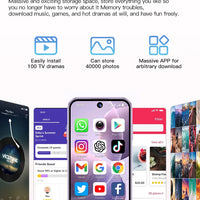 SOYES XS19 Mini Smartphone 3.88in 2GB RAM 16GB ROM Android10.0 With Facial Recognition Dual SIM Standby 3G Network Small Phone