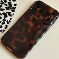 Amber back cover for iphone 16 17 pro max 13 14 15 promax ins lamber shockproof phone case conque fundas