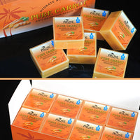 AILKE Pure Carrot Anti-Oxidation Serum Soap, Whitening, Clean Stains, Skin Brightening Soap Bar, With Vitamin C, For Body, Face