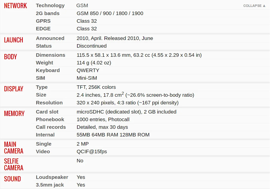 Original C3-00 C3 (2010) Mobile Cell Phone Russian Arabic Hebrew English Keyboard Made in Finland Unlocked