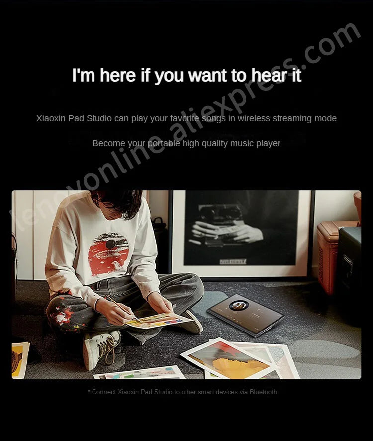 Lenovo Tab Plus 2024 Xiaoxin Pad Studio Android Tablet 8G 128G Portable Speaker Audio JBL and Dolby Atmos speakers