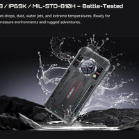Rugged Smartphone 5G Cubot KingKong 11, 10200mAh Battery, Dimensity 7025, 6nm, 2.5GHz, 32GB RAM(16+16), 256GB ROM,108MP Camera