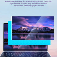 15.6" Ultra Slim Laptop 16GB RAM 2TB SSD Intel N3700 Notebook Gamer  1920*1080  Display Office Study Computer PC Windows 11 Pro