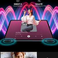 Teclast T60 Plus Tablet 12" 90Hz 2K Display Android 14 MTK G88 Octa-Core Max 16GB RAM 128GB ROM Widevine L1 4G LTE GPS 8000mAh