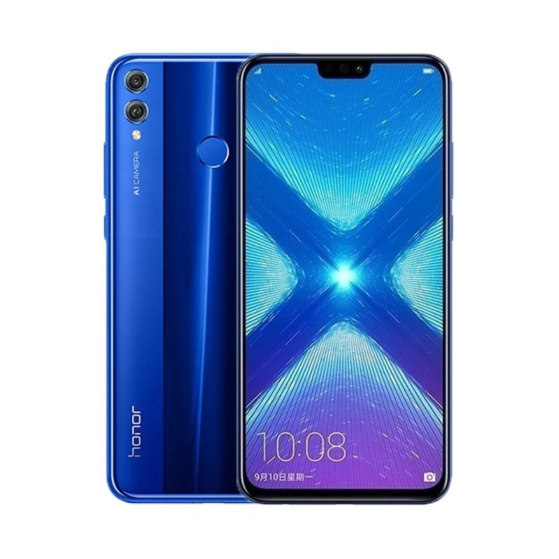 HONOR 8X Smartphone Global firmware CPU Haisi Qilin 710 6.5-inch 3750mAh rear camera 20MP RAM 6GB ROM 128GBused phone