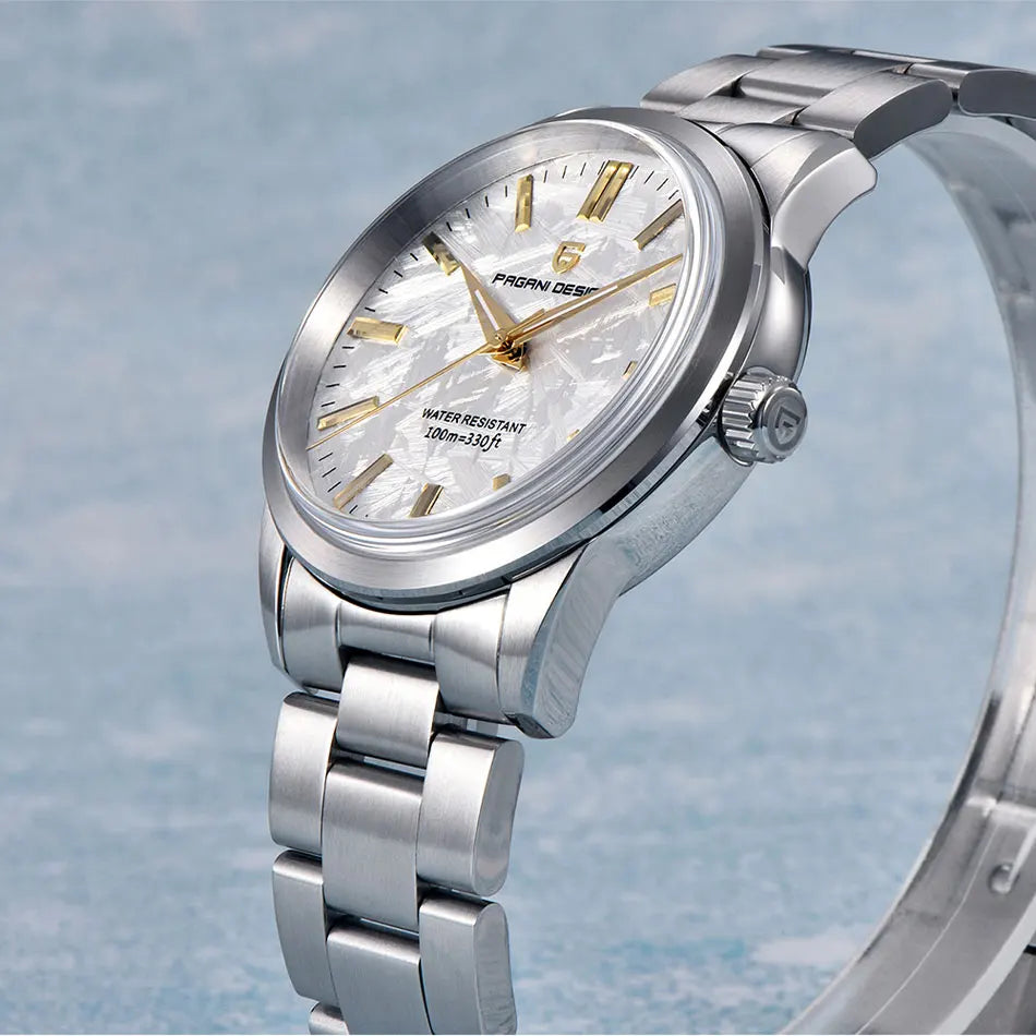 PAGANI DESIGN 40MM Men Quartz Watches TMI VH31 Luxury Business Top Sapphire 316L Stainless Steel 100M Waterproof Watch For Men