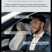 AI Smart Glasses with 8MP Camera Video Recording 100+ Languages Translation Sunglasses Bluetooth Call Music Play Men Women 2025