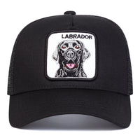 Unisex LABRADOR Dog Embroidery Baseball Net Caps Spring and Summer Outdoor Adjustable Casual Hats Sunscreen Hat Sports Cap