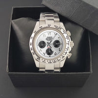 39.3mm VK63 Men's watch Arabian Dial customized Men's watch Luxury Quartz watch man VK63 Sport Chronograph Sapphire Glass watch